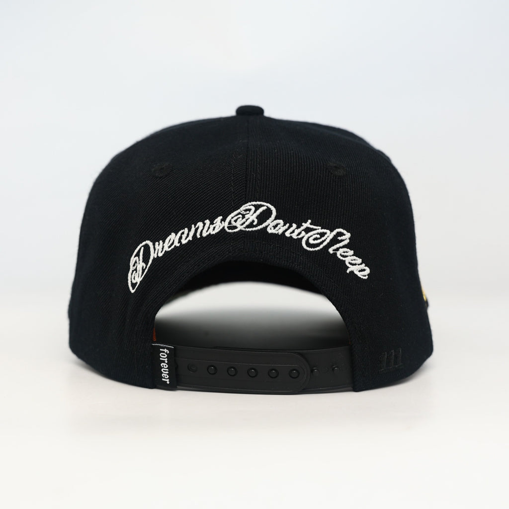OG USA Snapback (Black/Tan)