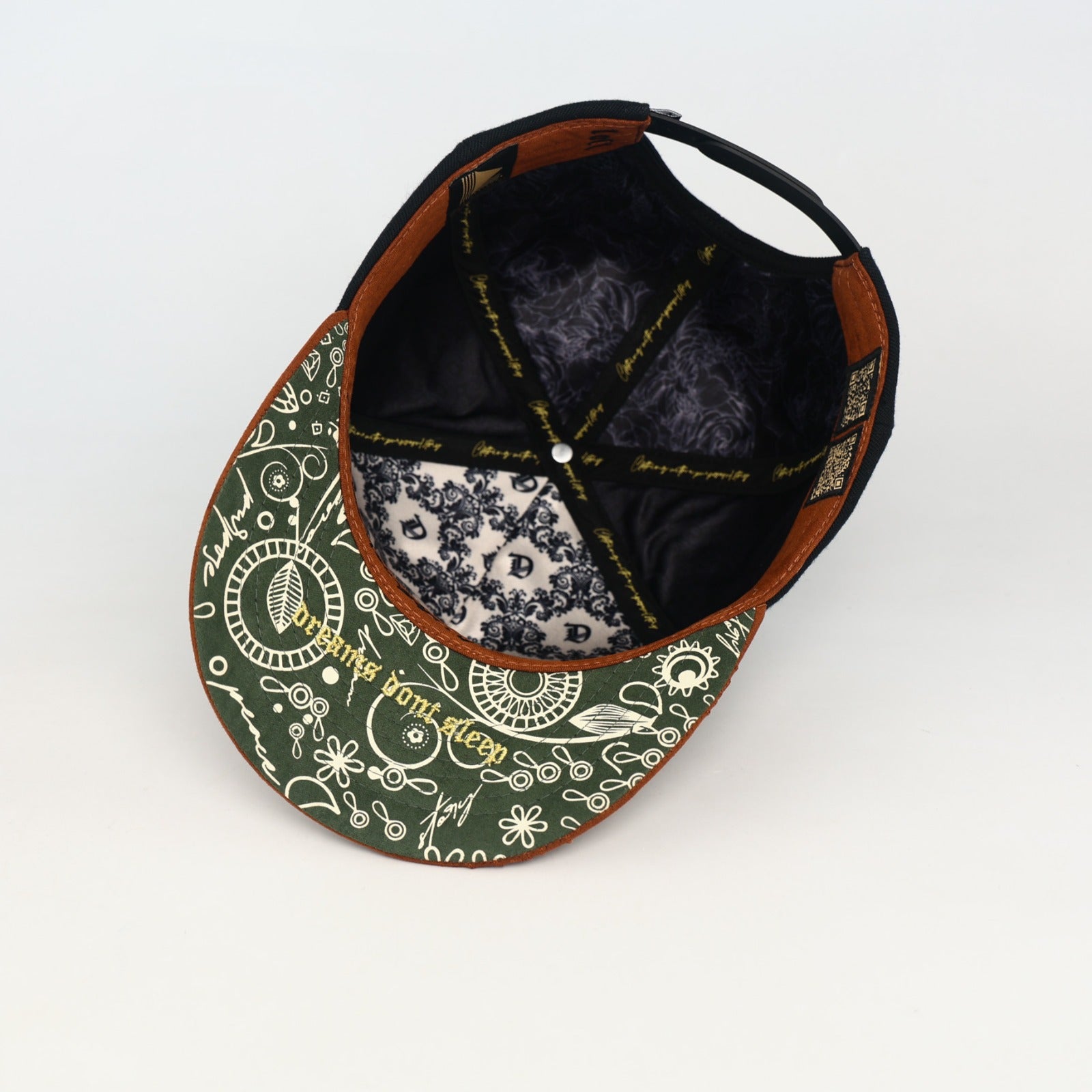 OG USA Snapback (Black/Tan)