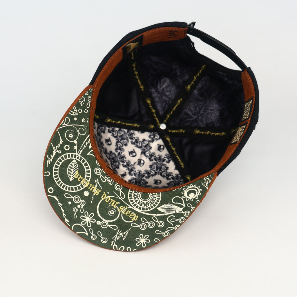 OG CA: Dreams on the West Snapback (Black/Tan)