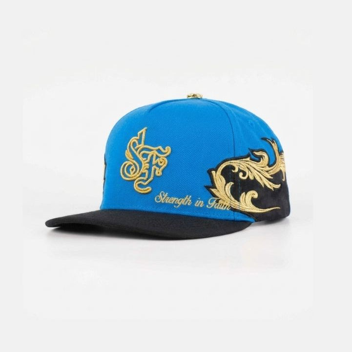 OG SF: Strenght in Faith Snapback (BLUE ROYALE)