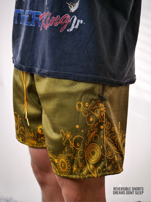 Reversible Shorts (Olive)