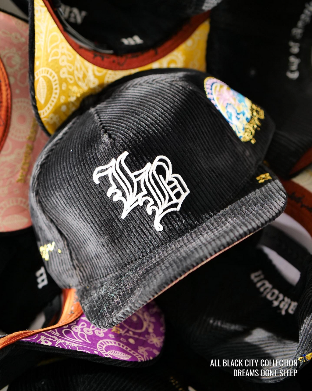 OG LB: Second Home Snapback (Black/Pink)