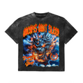 Vintage Graphic Tee (Dragon - Dark Charcoal)