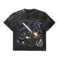 Vintage Graphic Tee (Late Nite Drives - Dark Charcoal)