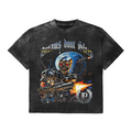 Vintage Graphic Tee (Robot Slayer - Dark Charcoal)