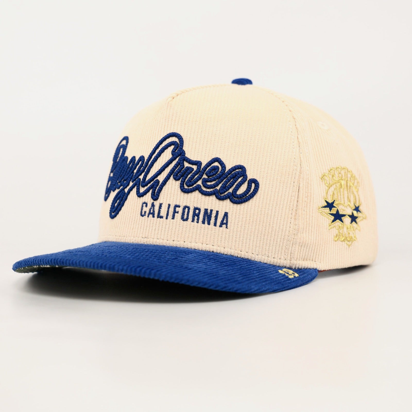 OG BA: From the Bay to the World Snapback (Cream/Blue)