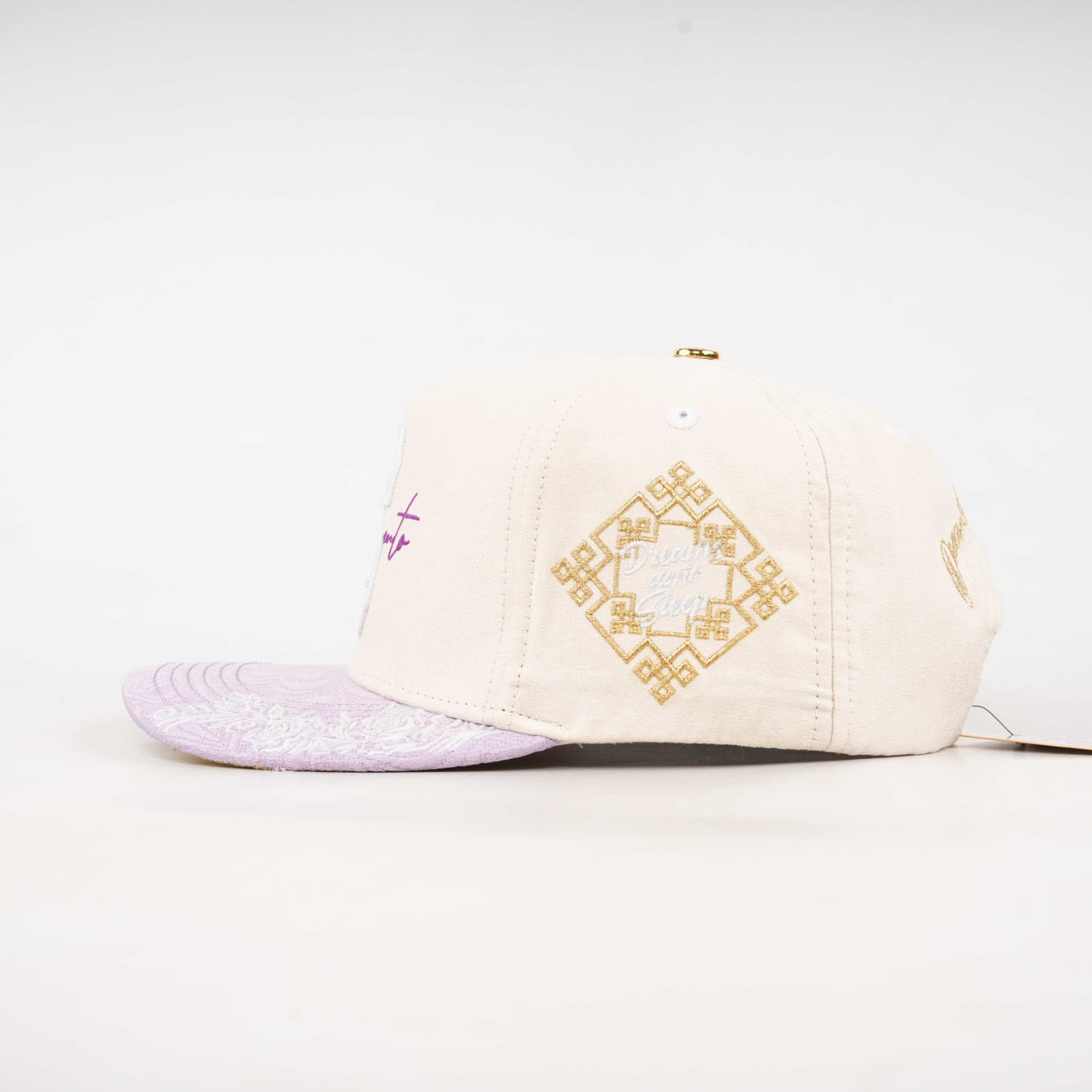 OG Sac Snapback (Cream/Lavender)