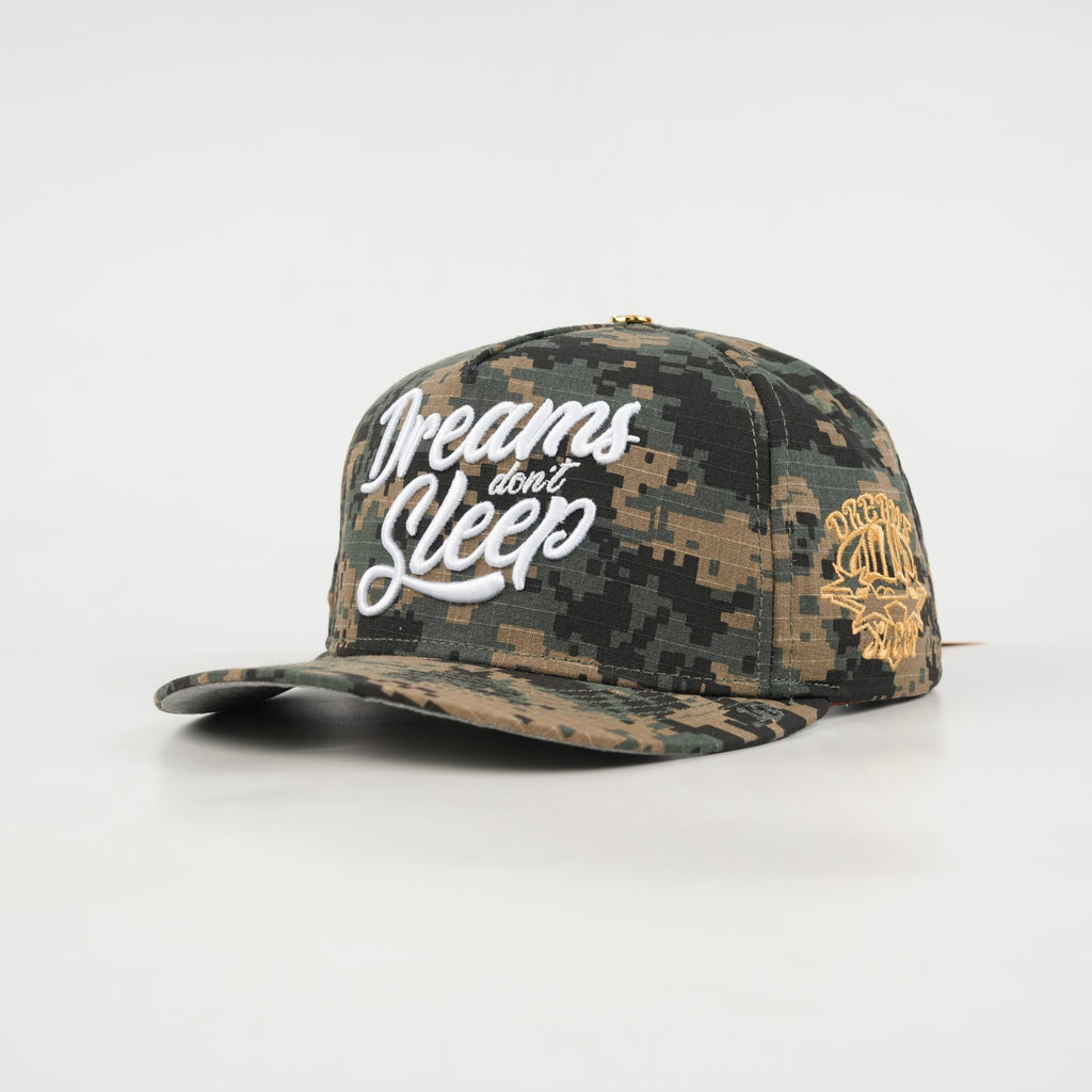 OG DDS: Dreams Don't Sleep (Woodland Digital Camo)