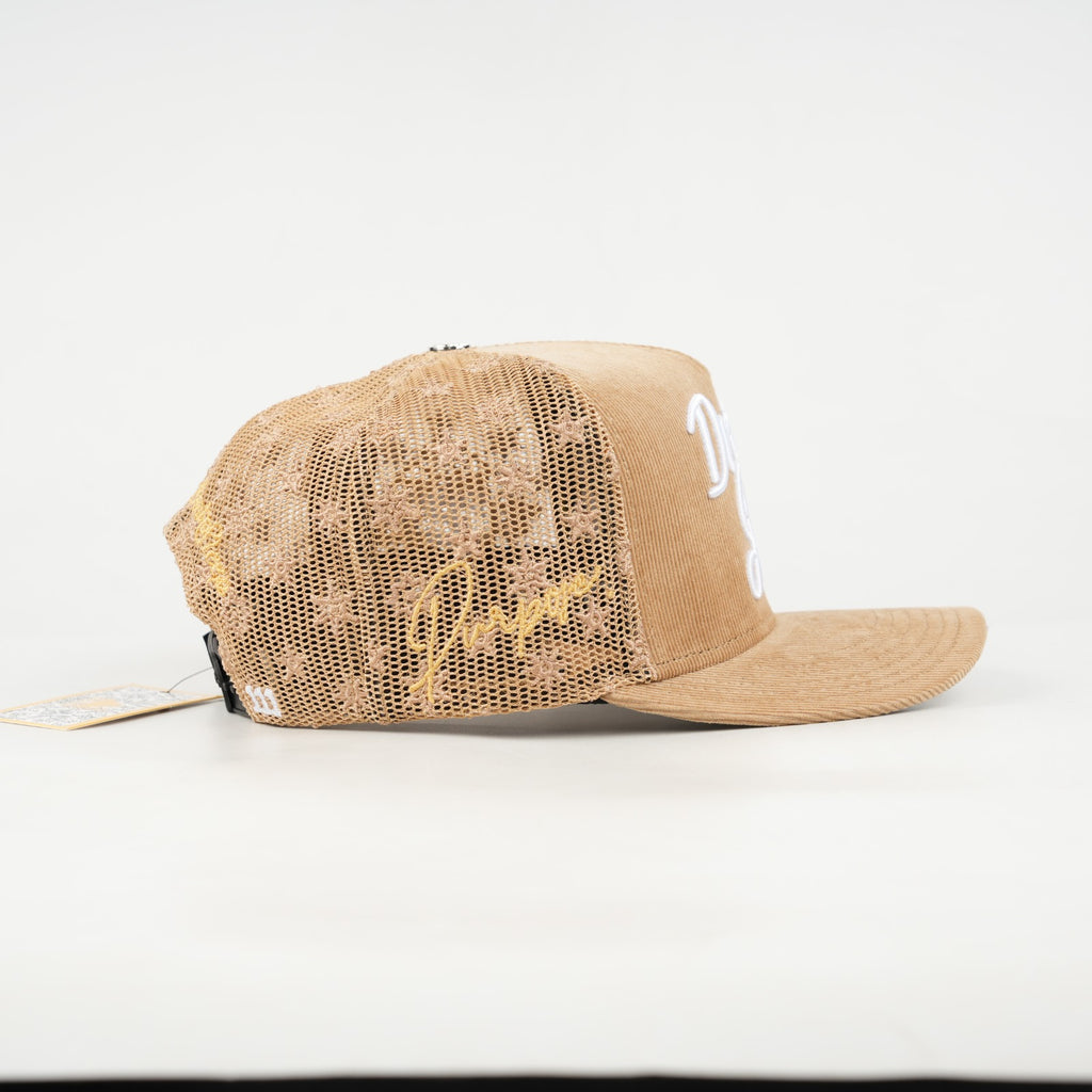 OG DDS: Dreams Don't Sleep Trucker (Tan/Mesh)