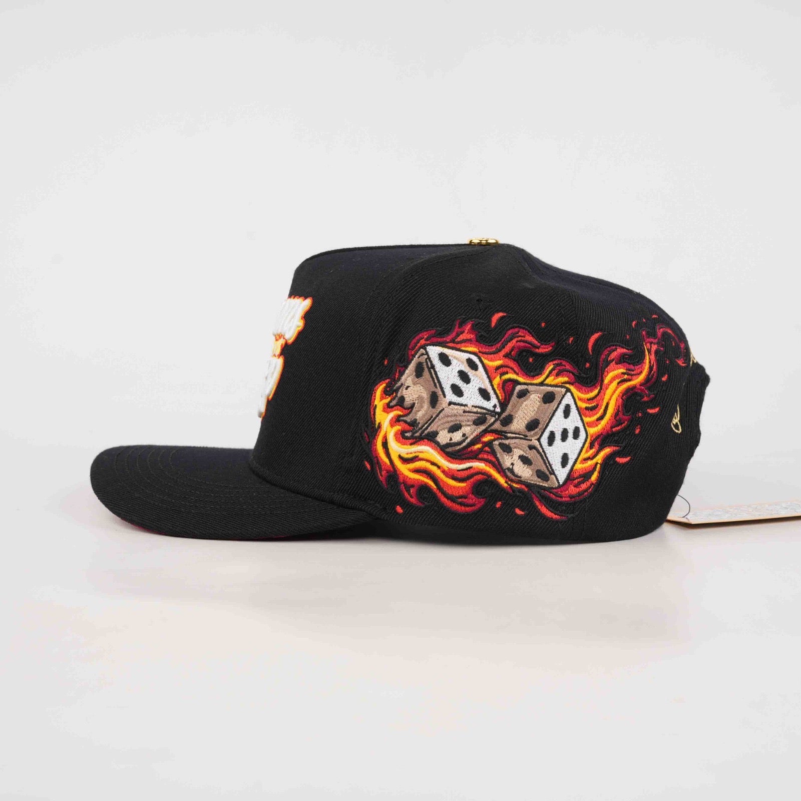 OG DDS: Dreams Don't Sleep Snapback (Flaming Dice)
