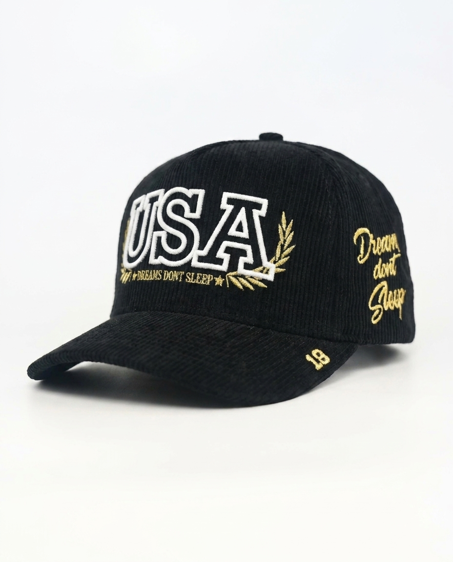OG USA (Black Corduroy)