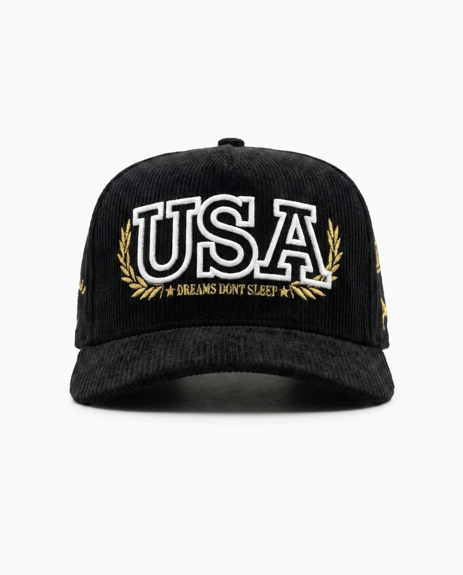 OG USA (Black Corduroy)