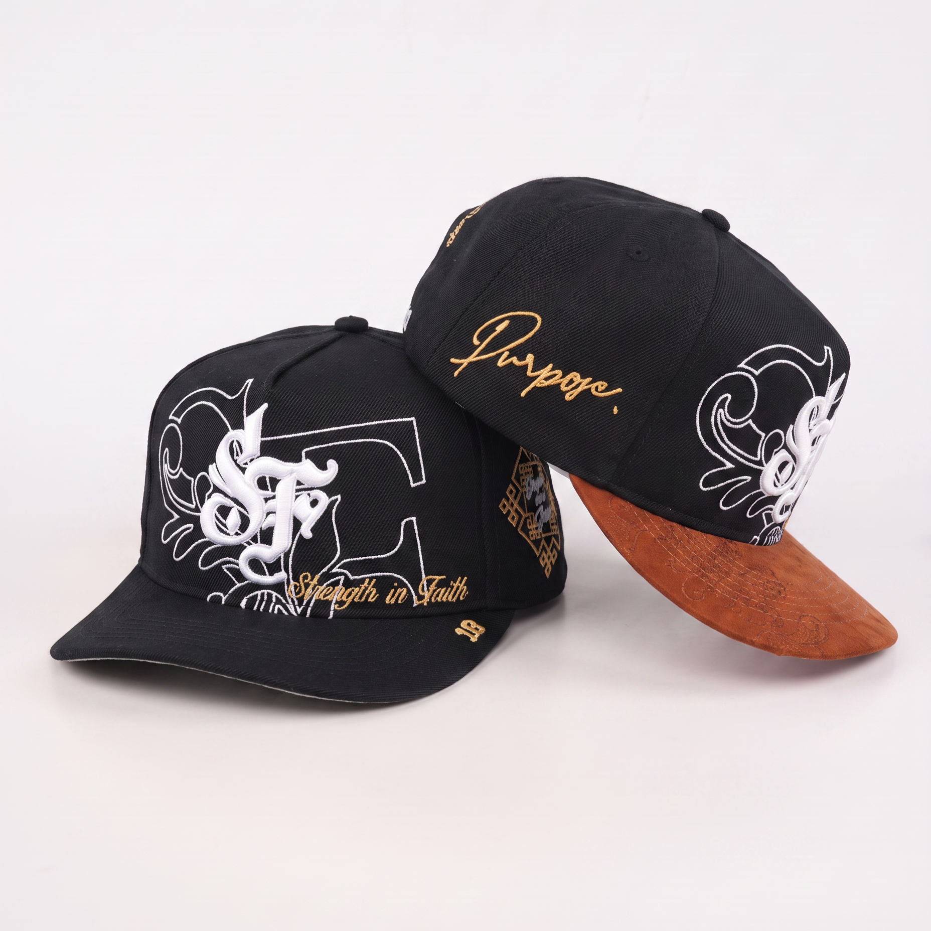 OG SF: Strength in Faith Snapback Bundle (LABOR SALE - 2 Hats for $68)