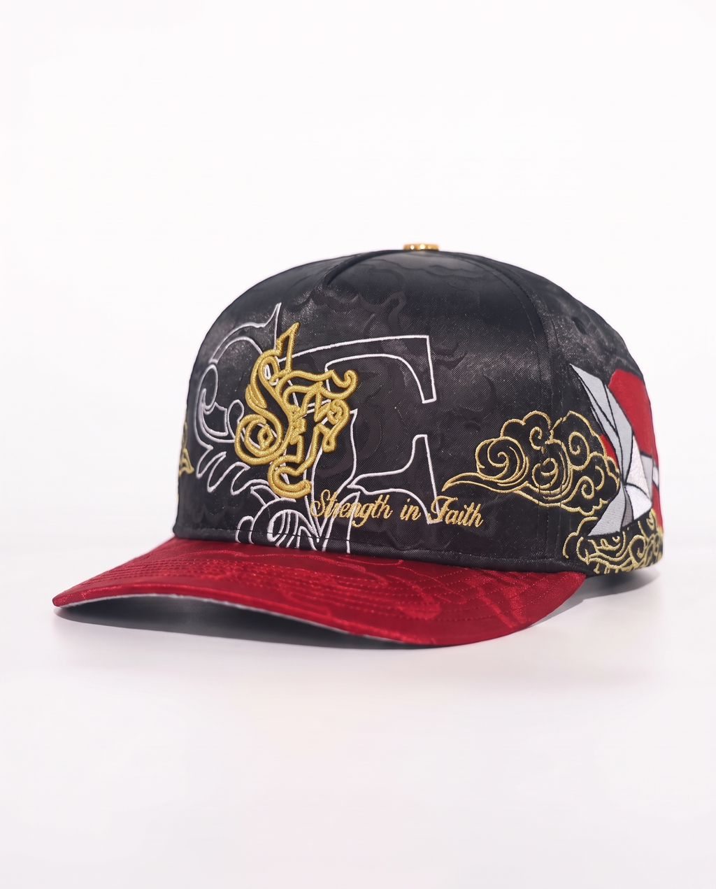 OG SF: Strength in Faith Snapback (Autumn Moon Festival - Paper Crane)