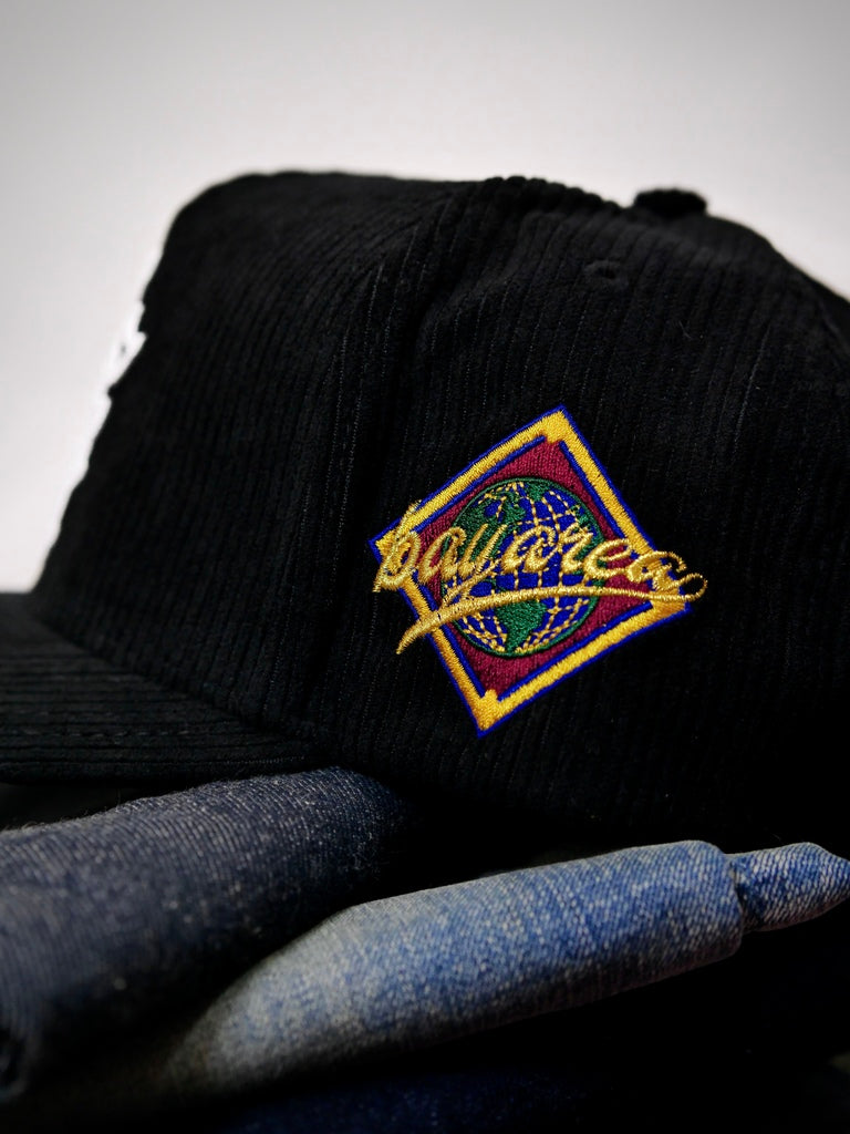OG SF: The City that Made Me Snapback (Black Corduroy/Green)
